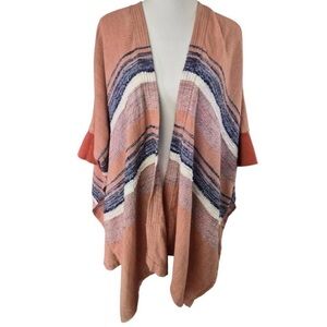 NWT Anthropologie Elevenses Shoreline Kimono Open Knit
Cardigan 🏖️ 🌺